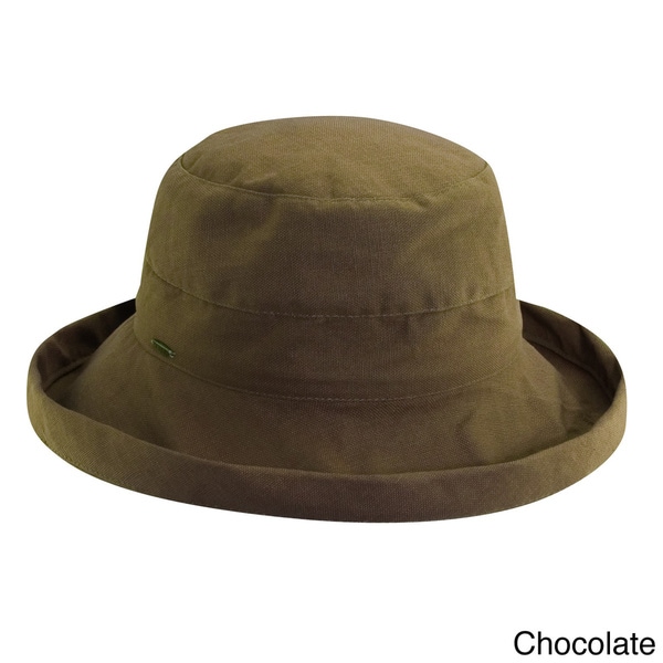 Shop Scala Women's Cotton UPF-Protected Packable Sun Hat - Free ...