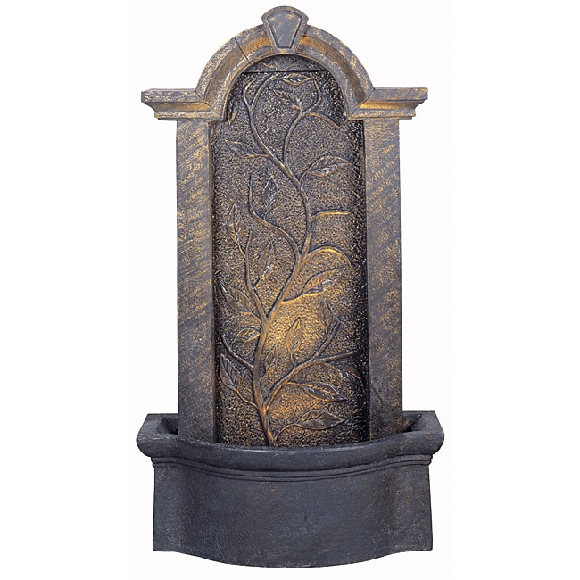 Nereus Outdoor Floor Fountain (Bronze heritage finish Design ClassicMaterials ResinInstallation requiredPortableBattery requiredNumber of pieces Two (2)Package contents Fountain, pump, spec sheet, instructions Dimensions 45 inches high x 25 inches le