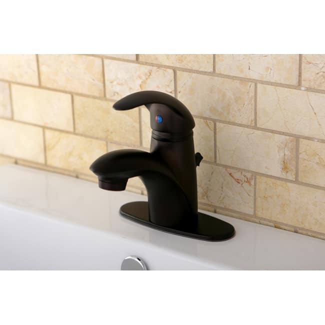 Single Handle Oil Rubbed Bronze Bathroom Faucet