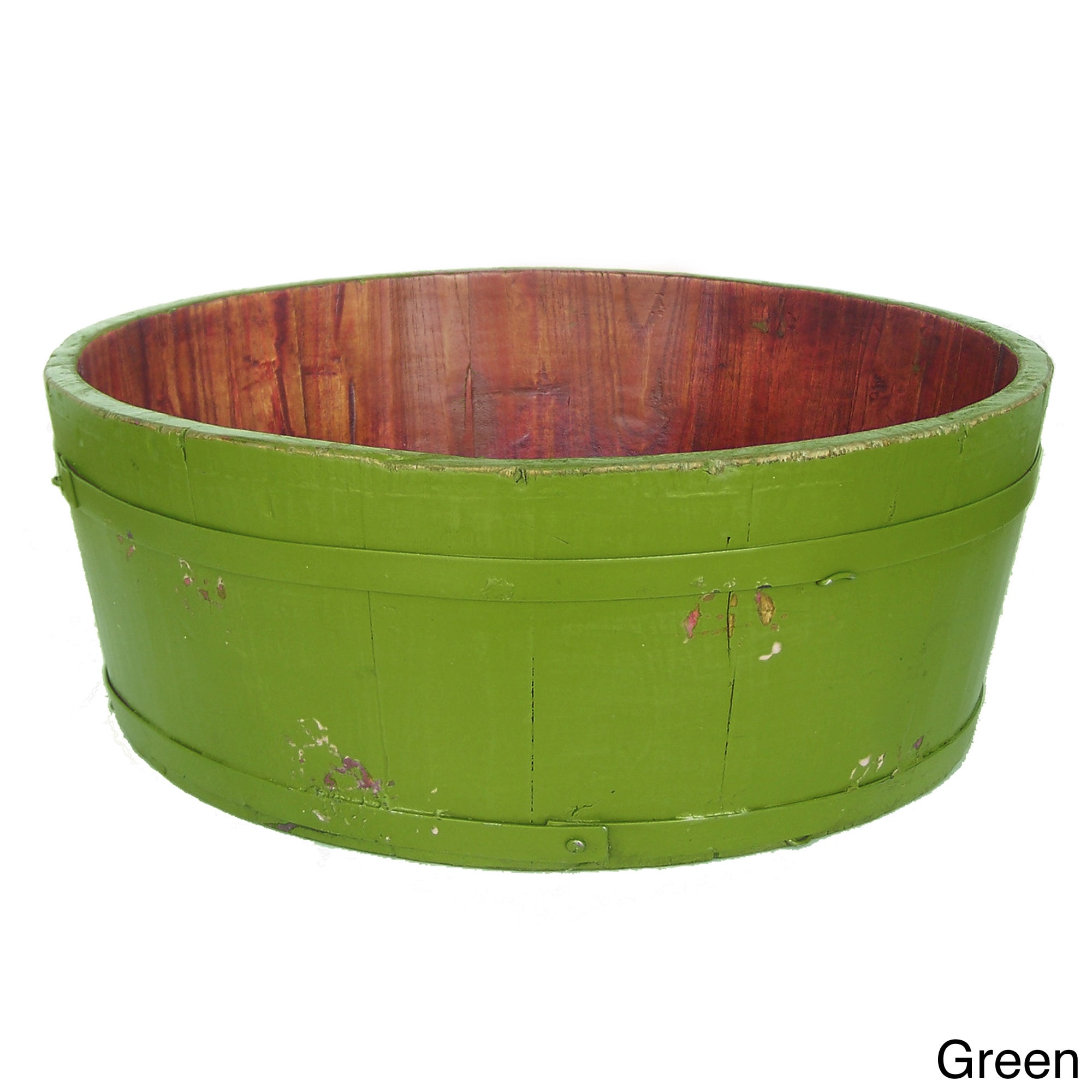 Decorative Wood Fortune Bowl