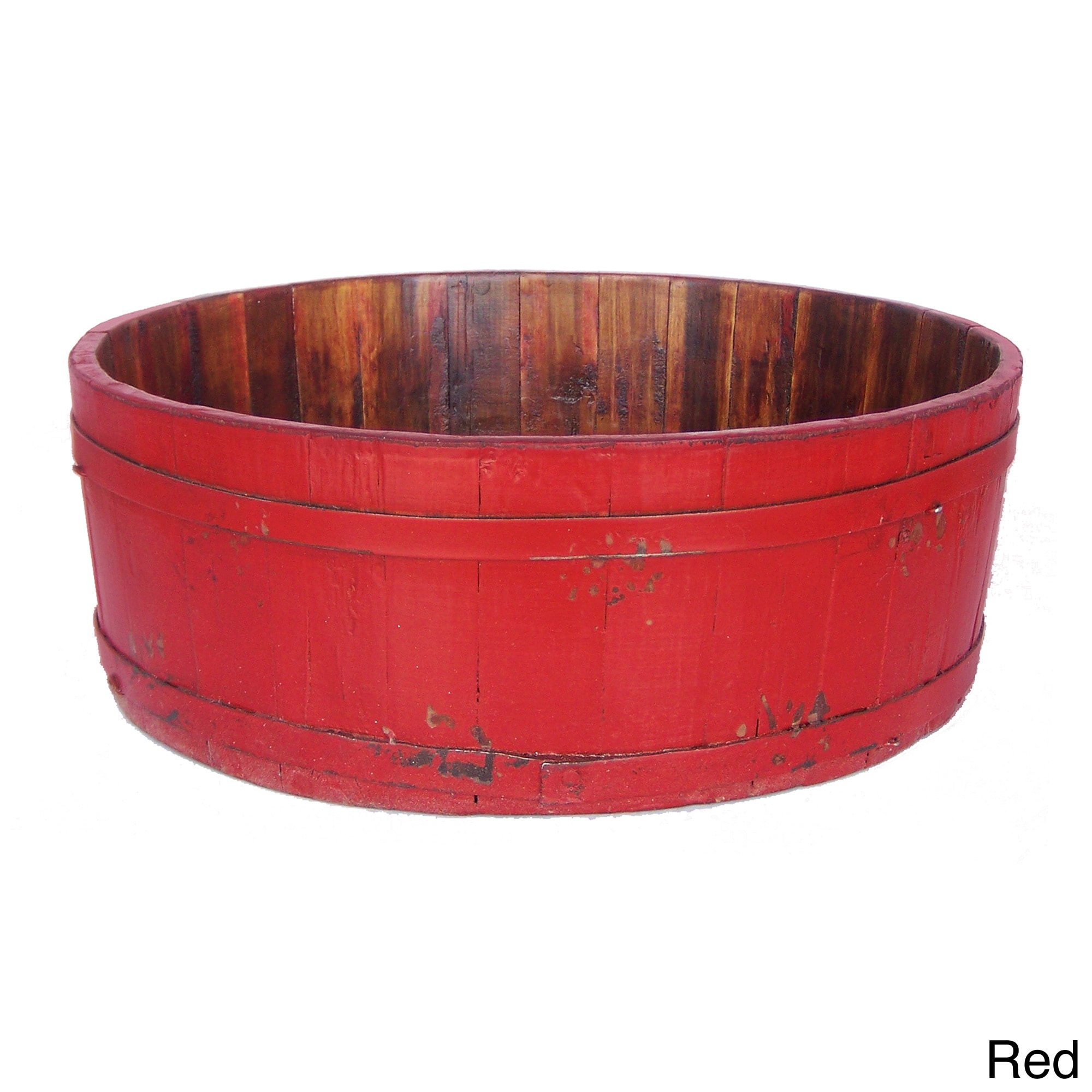 Decorative Wood Fortune Bowl