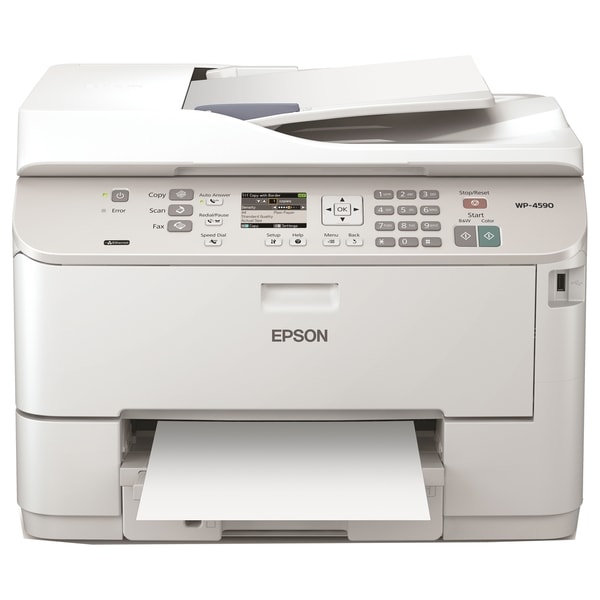 Epson WorkForce Pro WP-4590 Inkjet Multifunction Printer - Color - Pl