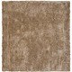 Shop Safavieh Handmade Malibu Shag Natural Beige Polyester Rug - 7' x 7