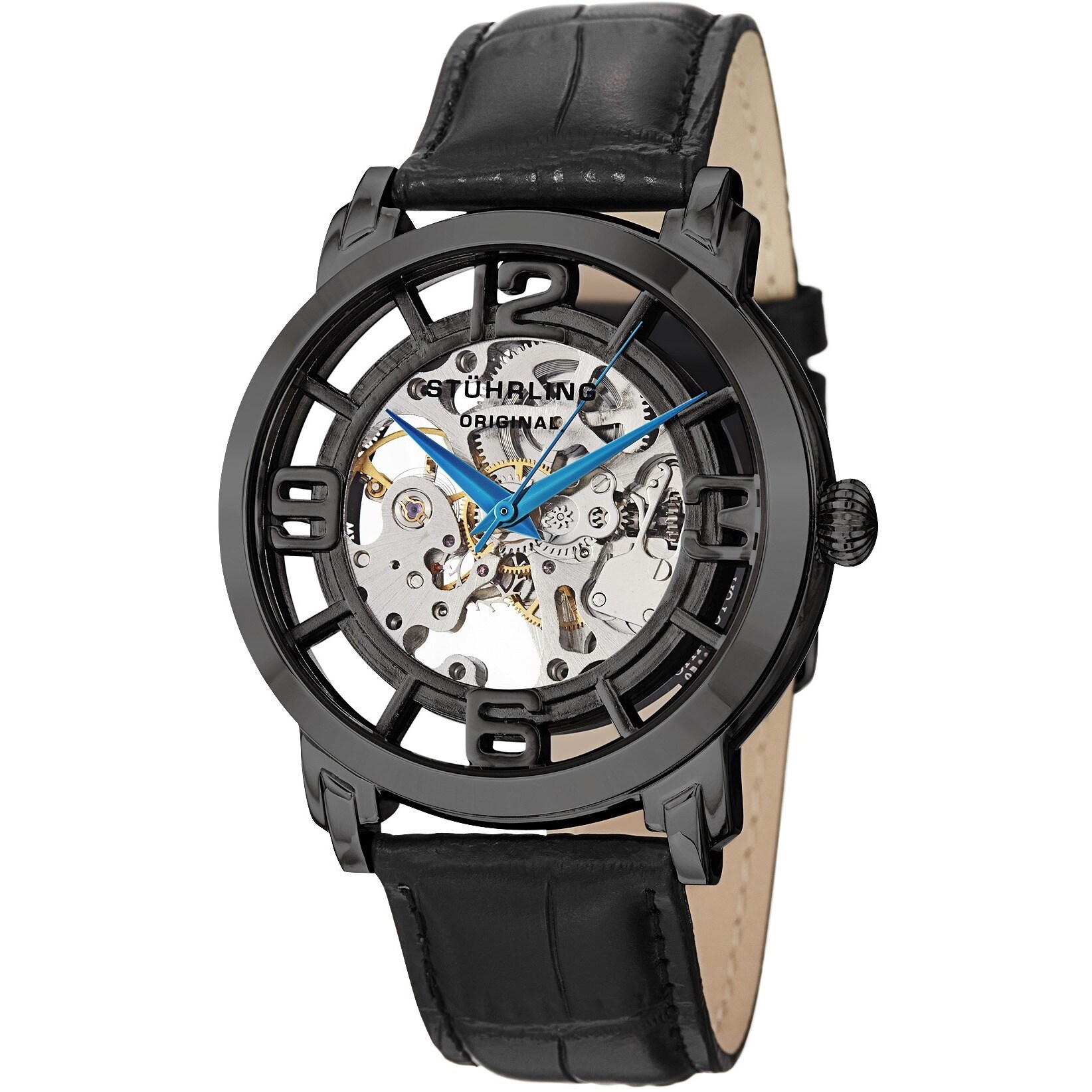 stuhrling skeleton watches