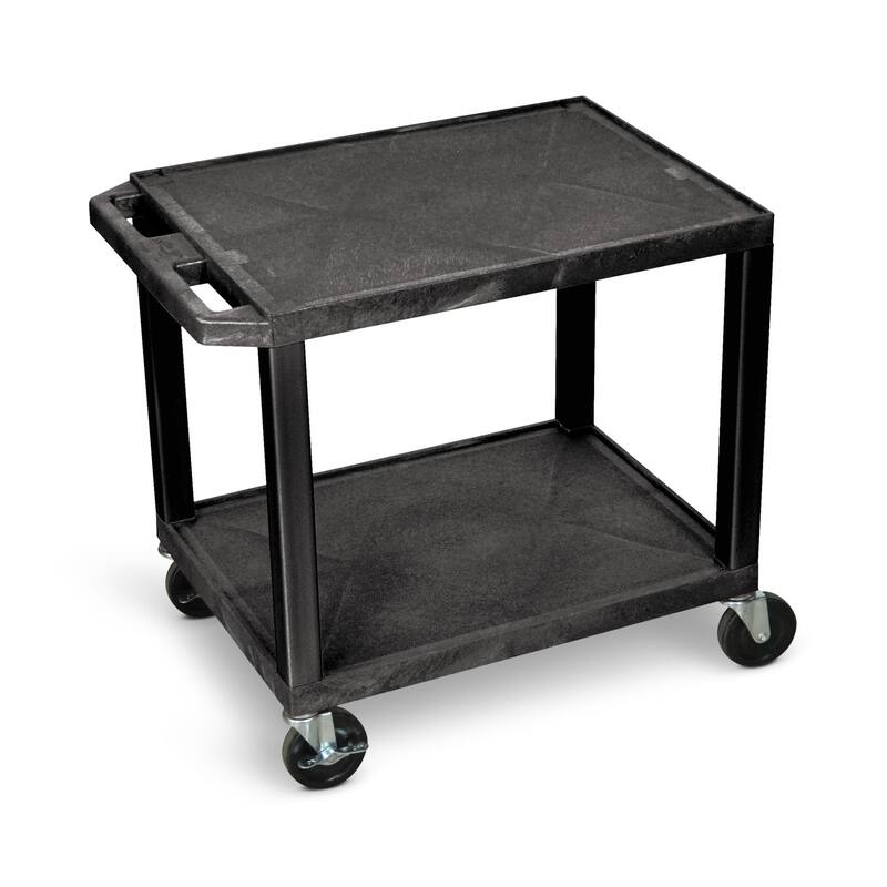 H.Wilson 26-inch Black Plastic Multi-purpose Cart