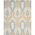 Safavieh Handmade Chatham Journey Blue New Zealand Wool Rug - 8' x 10'