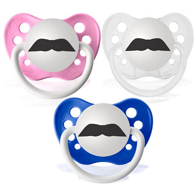 Shop Personalized Pacifiers The Chevron Mustache Pacifier Free