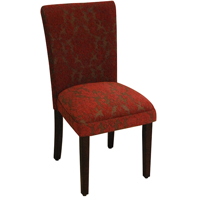 HomePop Red Floral Parson Chairs (Set of 2) - Free Shipping Today ...