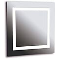 Horus 4-light LG Silver Vanity Mirror