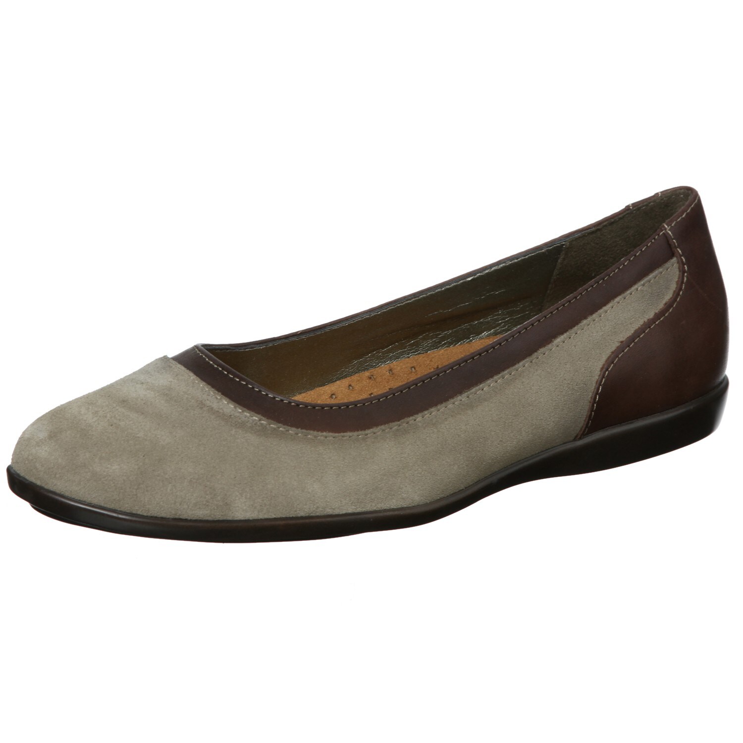 womens taupe flats