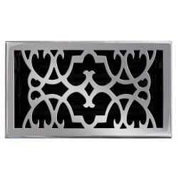 Shop Brass Elegans Victorian 6 X 10 Pewter Finish Brass Floor