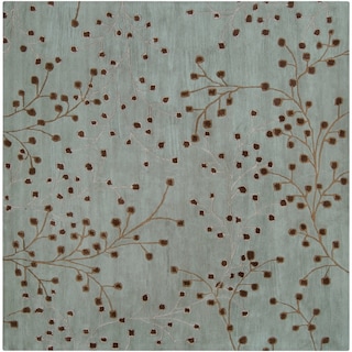 Sakura Handmade Transitional Floral Wool Area Rug