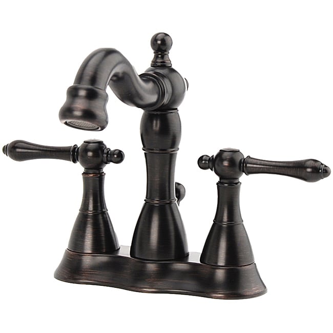 Fontaine Bellver Oil Rubbed Bronze Centerset Bathroom Faucet Fontaine Bellver Oil Rubbed Bronze Centerset Bathroom Faucet 9 X27