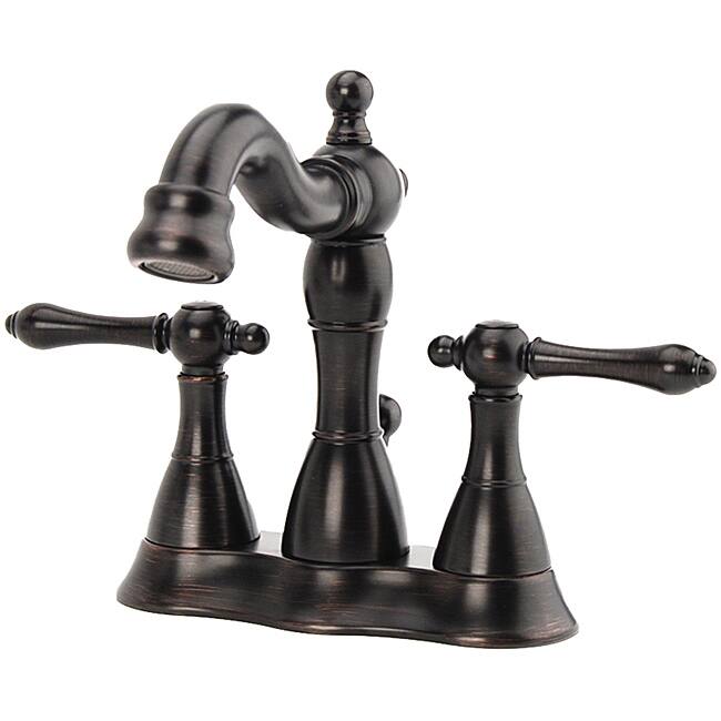 Fontaine Bellver Oil Rubbed Bronze Centerset Bathroom Faucet - Oil Rubbed Bronze - 9' x 12'