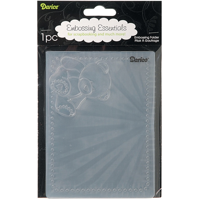 Darice Baby Bear Embossing Folder