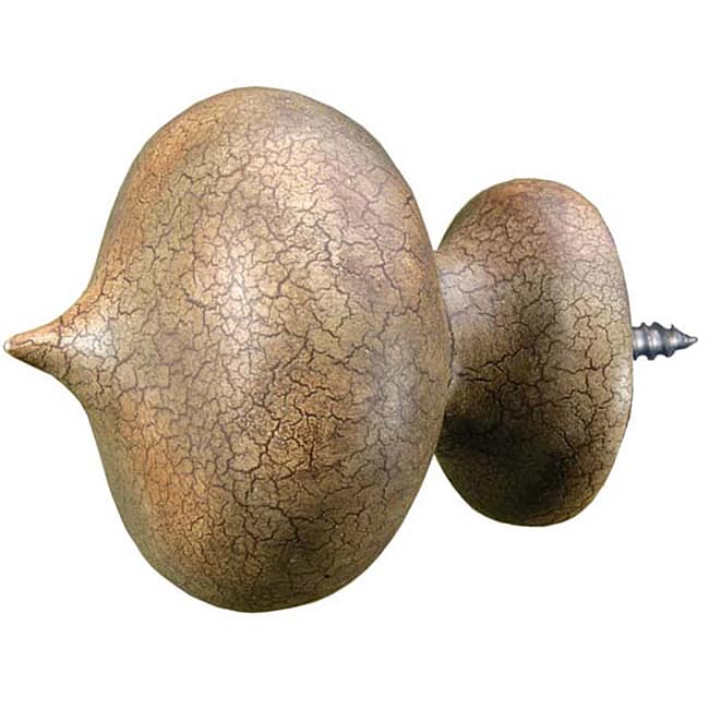 Menagerie 'Taj' Tuscan Crackle Finial
