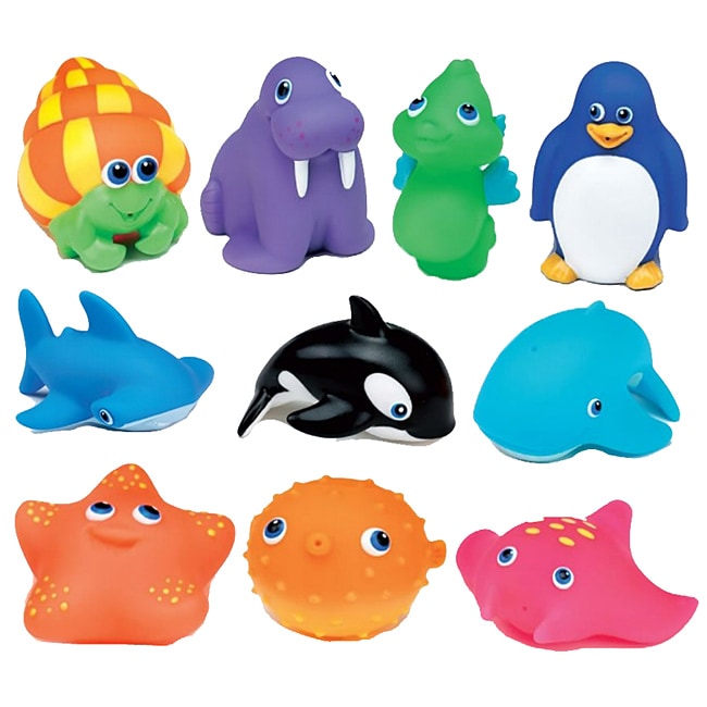 Munchkin Squirtin Sea Buddies (pack Of 10)