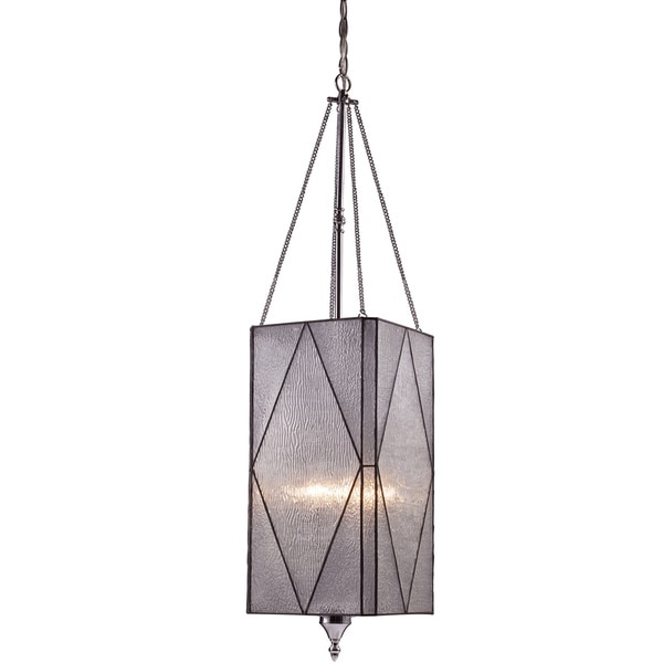 Landmark Lighting Stockton 4 light Polished Chrome Lantern