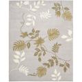Safavieh Handmade Soho Twigs Light Grey New Zealand Wool Rug - 7'6 x 9'6