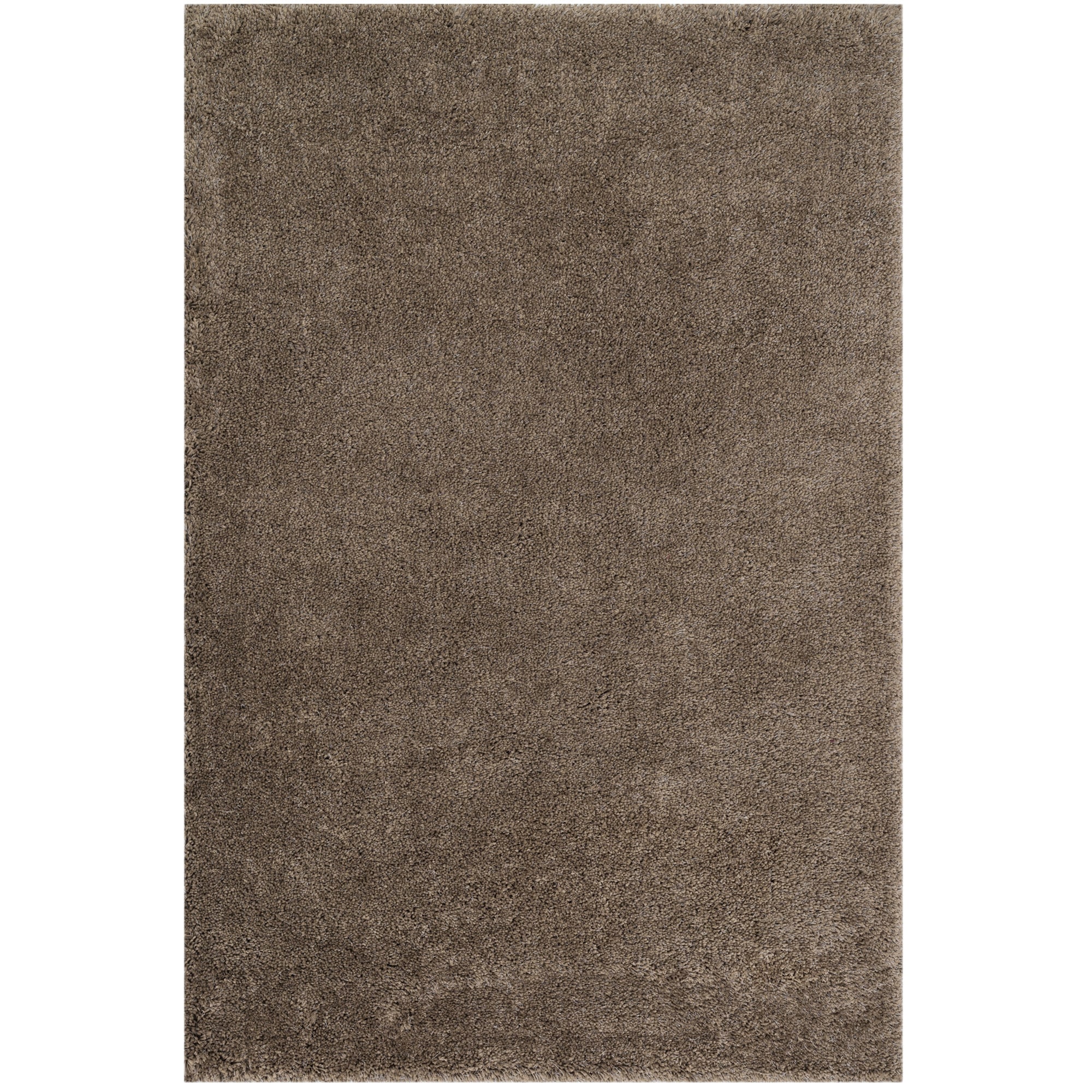 Carlisle Hand tufted Taupe Shag Rug (36 X 56)