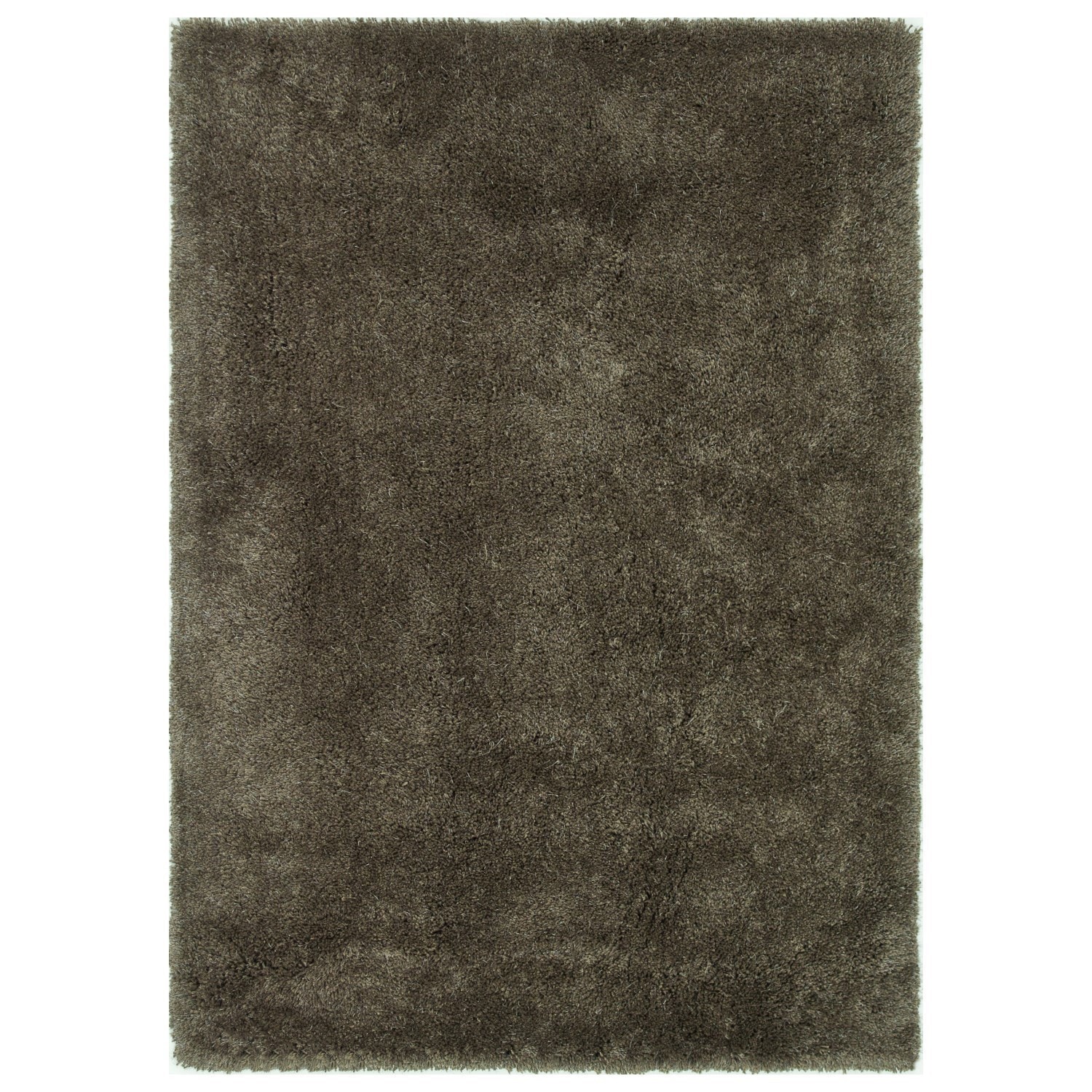 Carlisle Hand tufted Taupe Shag Rug (5 X 76)