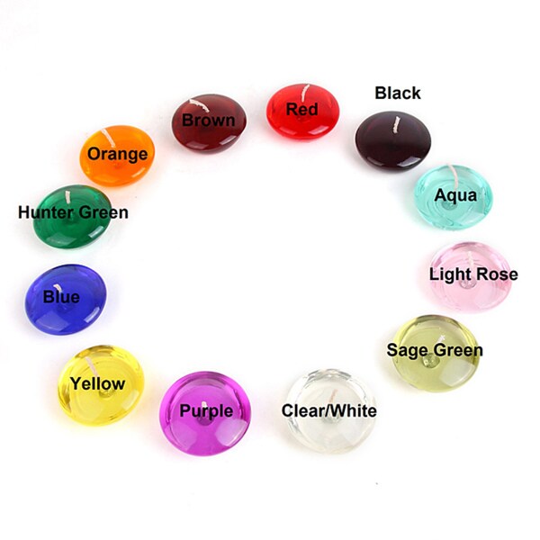 3-inch Gel Floating Candles (Case of 72)