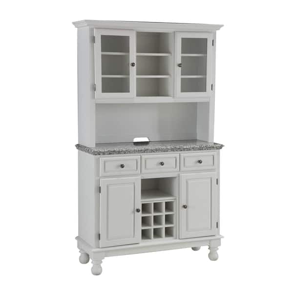 Premium Buffet with Granite Top and Hutch Bed Bath & Beyond 6548456