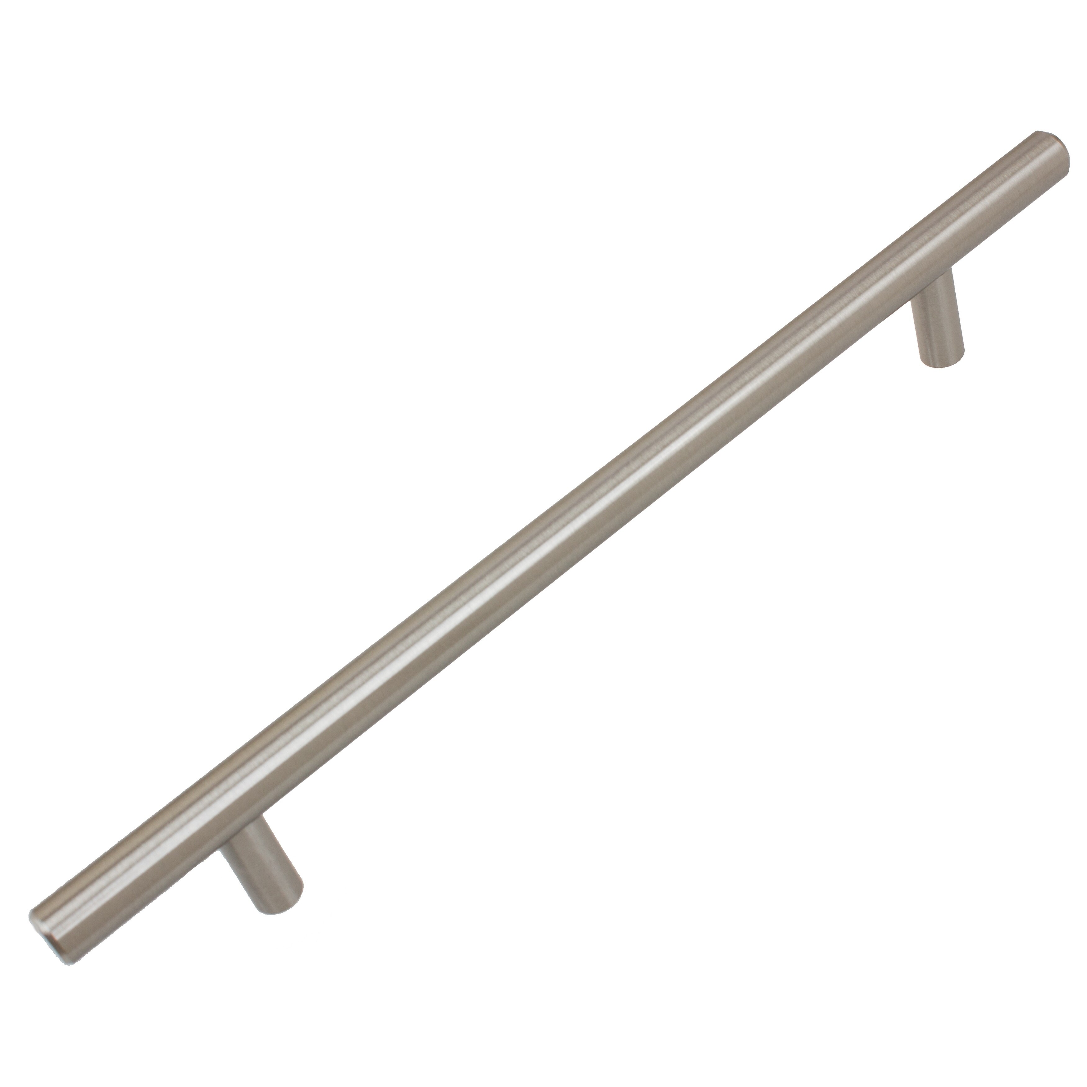 5/10/25 Cabinet Pull Square Drawer Handles Kitchen Stainless Steel Door Bar Knob 