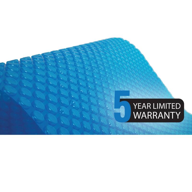 Blue Wave 12-mil Solar Blanket for Rectangular 16-ft x 32-ft In-Ground Pools