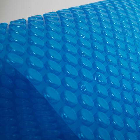 Blue Wave 12-mil Solar Blanket for Rectangular 16-ft x 32-ft In-Ground Pools
