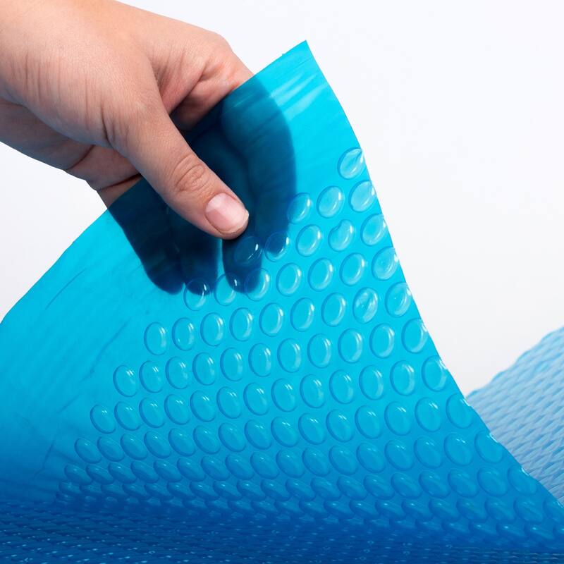 Blue Wave 12-mil Solar Blanket for Rectangular 16-ft x 32-ft In-Ground Pools