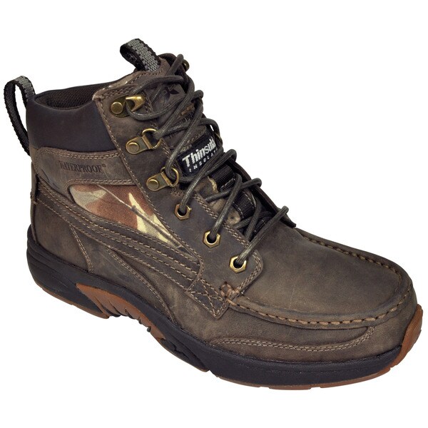 beige shark boots