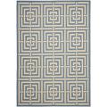 Safavieh Poolside Blue/ Bone Indoor Outdoor Rug - 9' x 12'