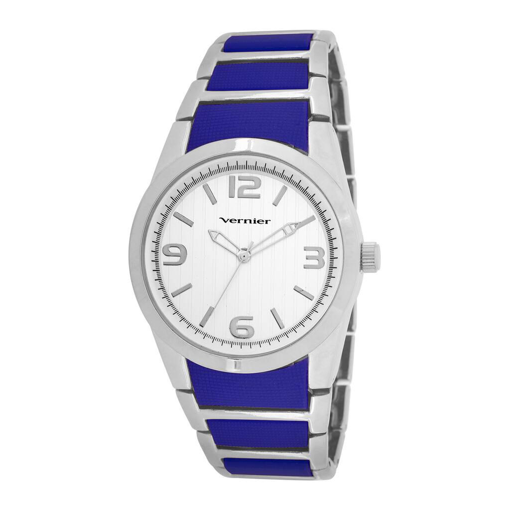 Vernier Women's V11100SS Metal and Plastic Fashion Watch