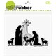 preview thumbnail 2 of 0, Stampendous 'Christmas Manger Scene' Cling Rubber Stamp