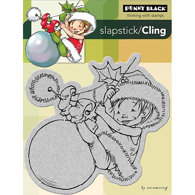 Penny Black Little Elf Finn Cling Rubber Stamp