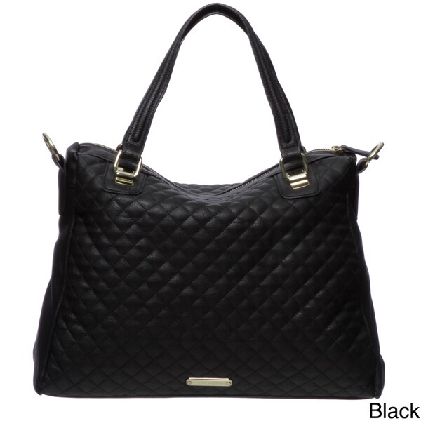 Steve Madden Quilted Satchel Bag Free Shipping Today