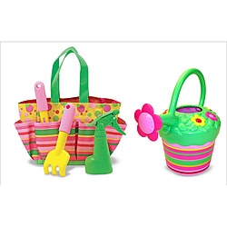 melissa and doug gardening set