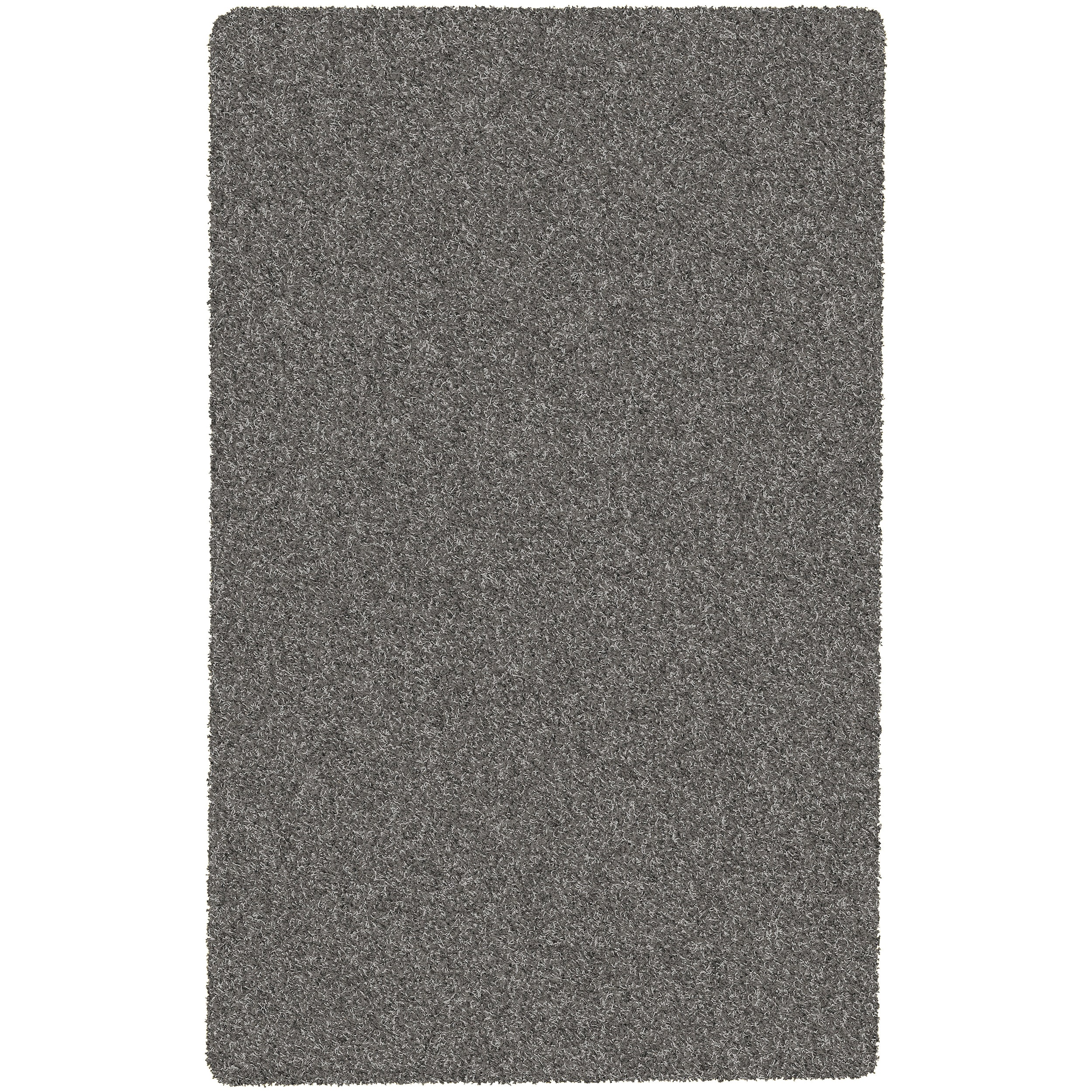 Woven Gray Idealy Plush Shag (8 X 10)