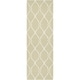 preview thumbnail 2 of 3, Hand-woven Ephesus Light Sage Flatweave Wool Area Rug - 2'6" x 8' Runner - 2' 6" x 8'