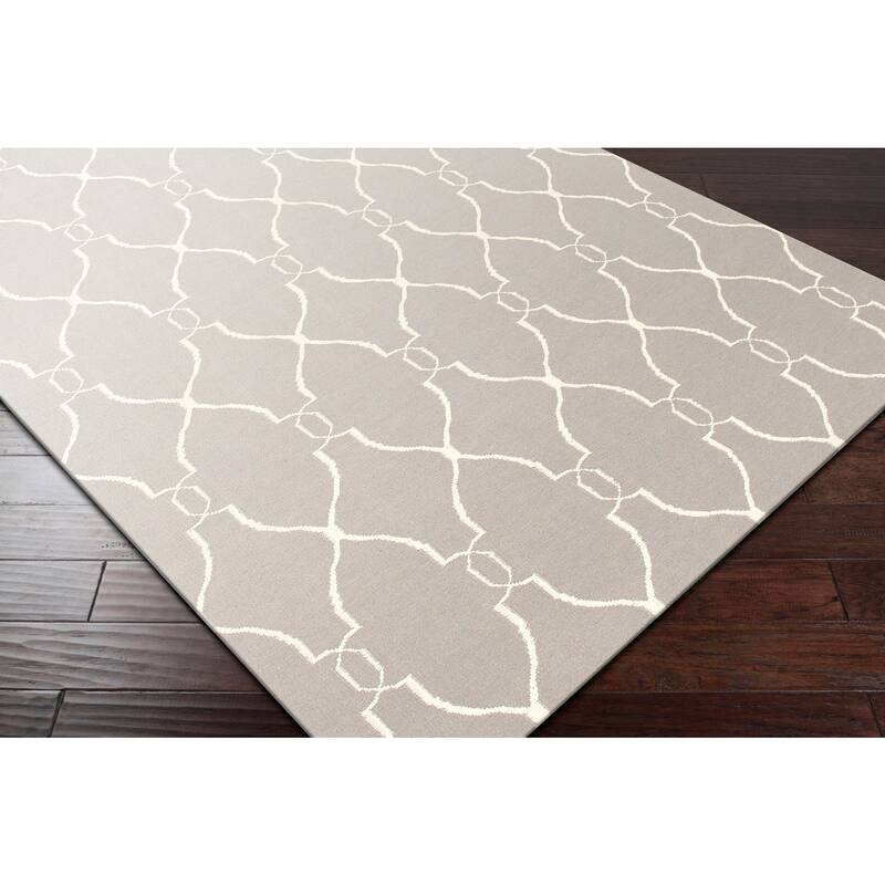 Hand-woven Gray Artemis Wool Area Rug - 8' x 11'