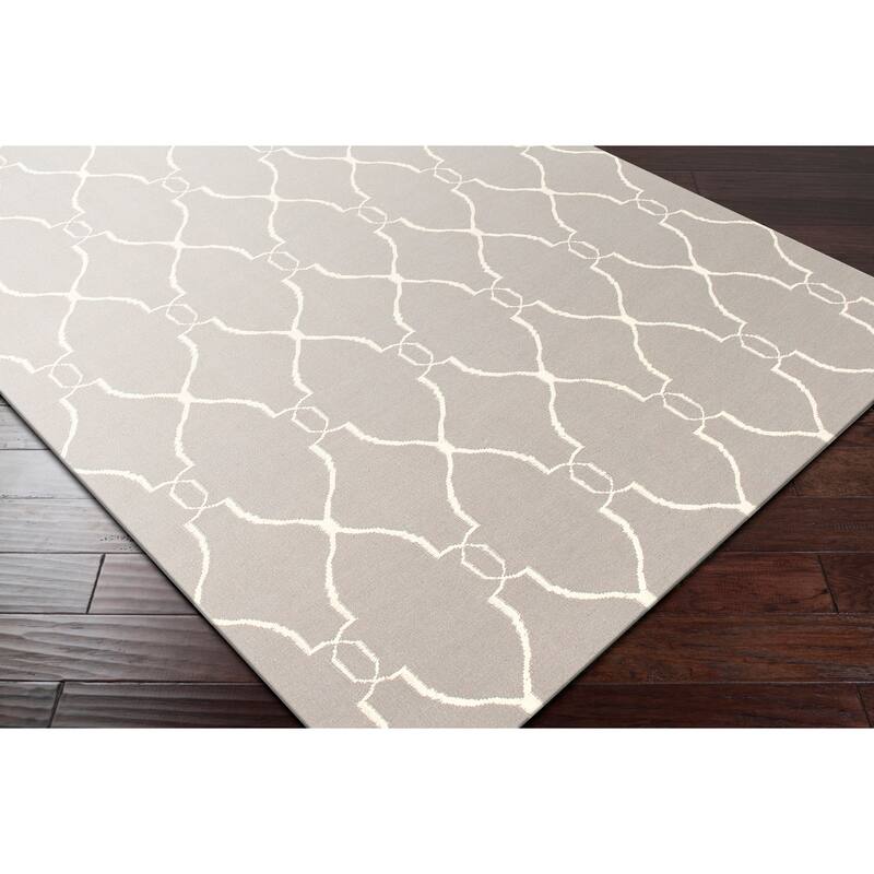 Hand-woven Gray Artemis Wool Area Rug - 8' x 11'