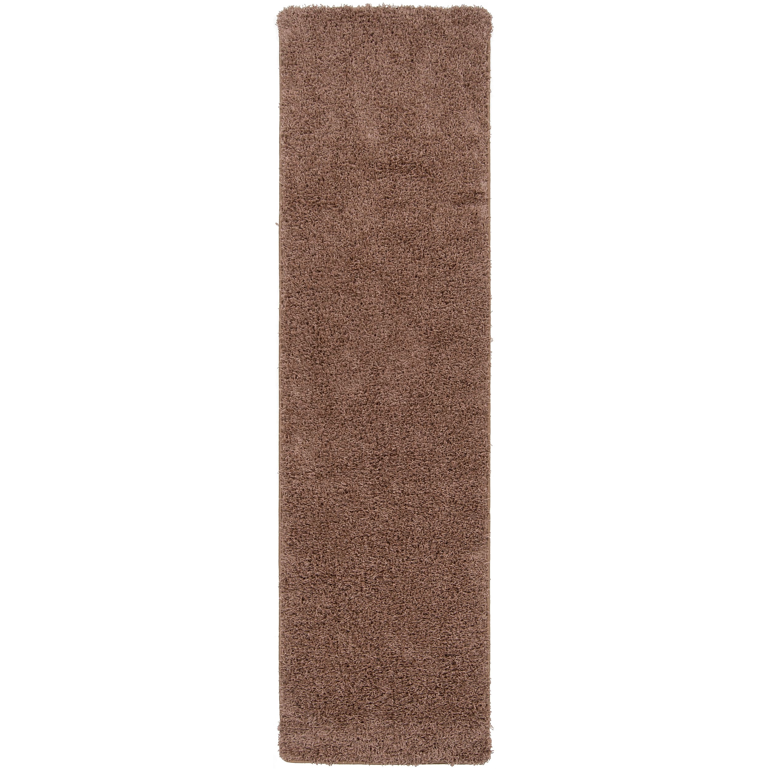 Woven Beige Zilla Plush Shag (23 X 8)