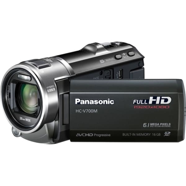 Panasonic HC-V700M 3D Ready Digital Camcorder - 3" - Touchscreen LCD