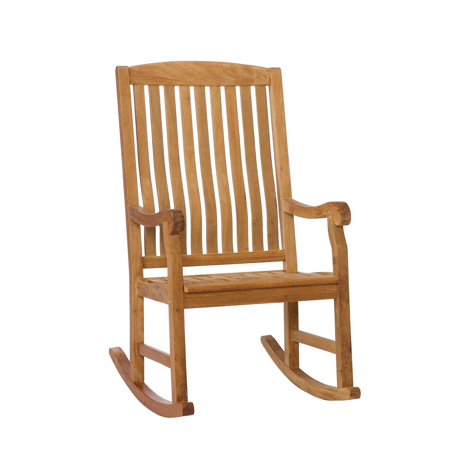 Baylen Teak Natural Oil Finish Porch Rocker