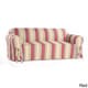 preview thumbnail 5 of 5, Classic Slipcovers Classic Stripe Sofa Slipcover Red