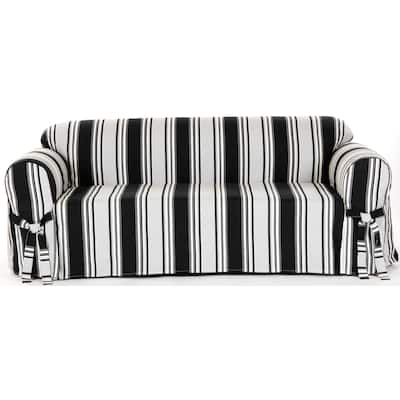 Classic Slipcovers Classic Stripe Sofa Slipcover