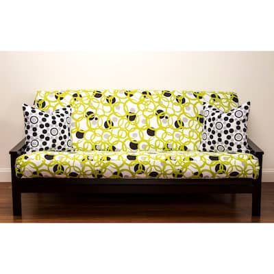 Siscovers Modern Circles Full-size Futon Cover