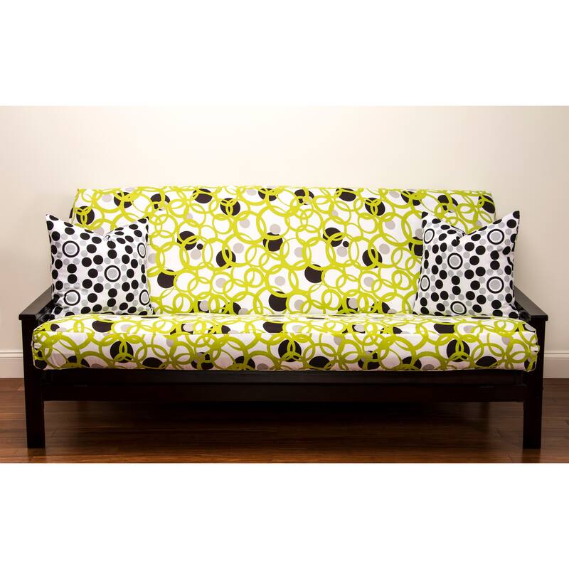 Siscovers Modern Circles Full-size Futon Cover
