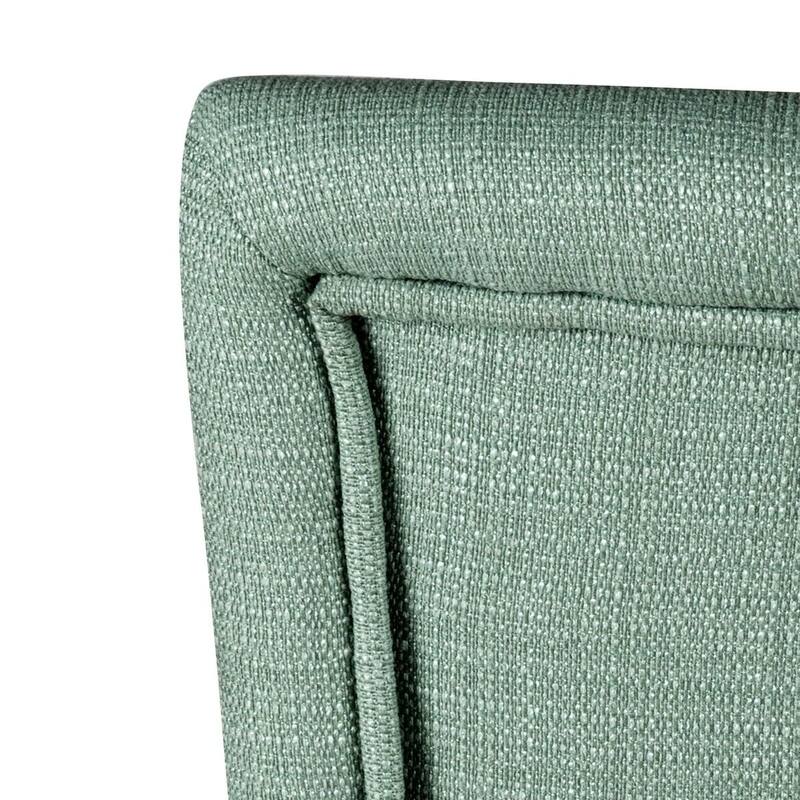 HomePop Sea Foam Nailhead Parsons Chairs (Set of 2)